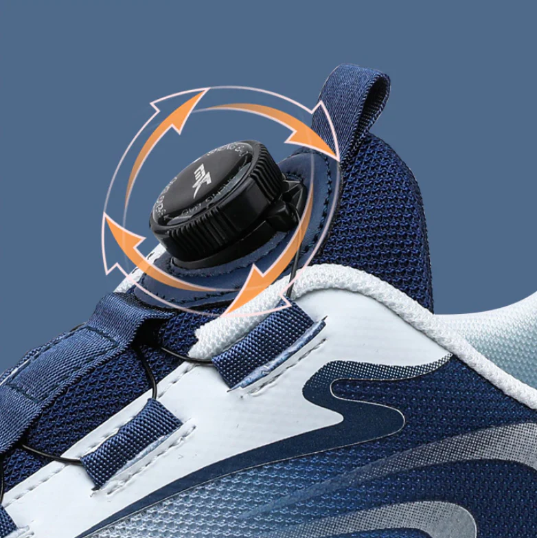 Creative Automatic Lace Up Breathable Shoes - Image 3