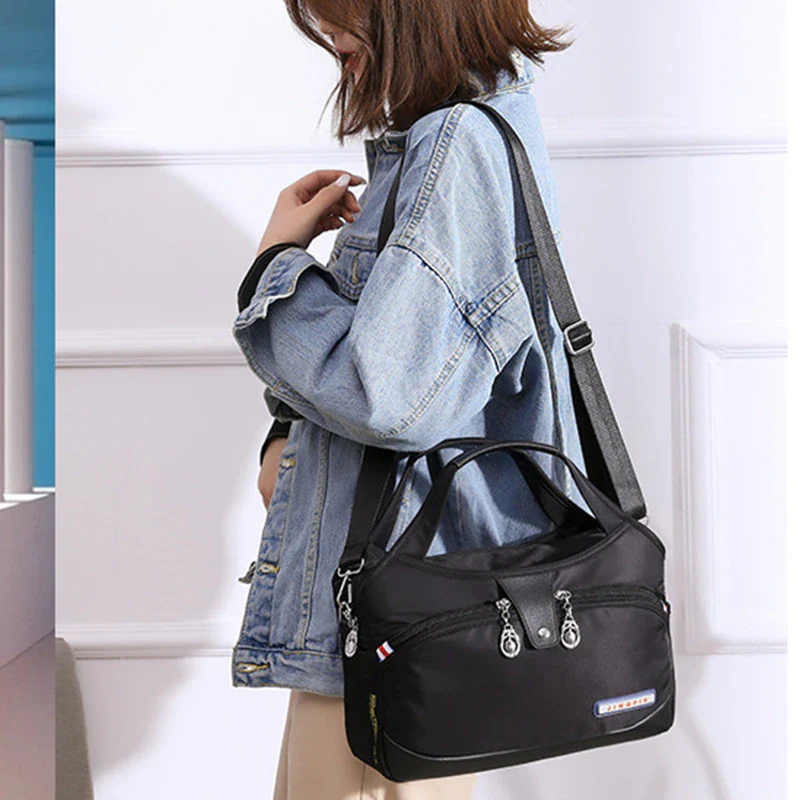 Stylish Large Capacity Waterproof Cross Body Bag - Image 2