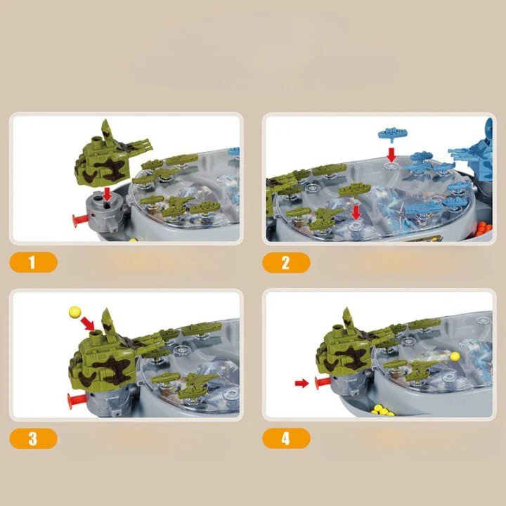 Competitive Naval Battle Table Kids Game - Image 3
