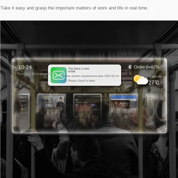 3D Reality Futuristic Smart AR Glasses - Image 3