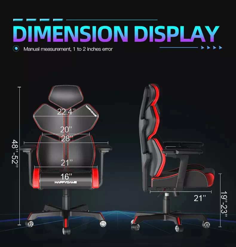 5D Pro-Gamer Adjustable Gaming Chair - Image 3