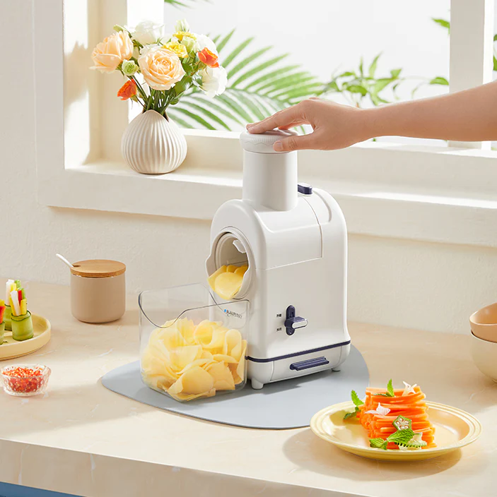 Multi Chop Adjustable Professional Electric Grater - Image 2