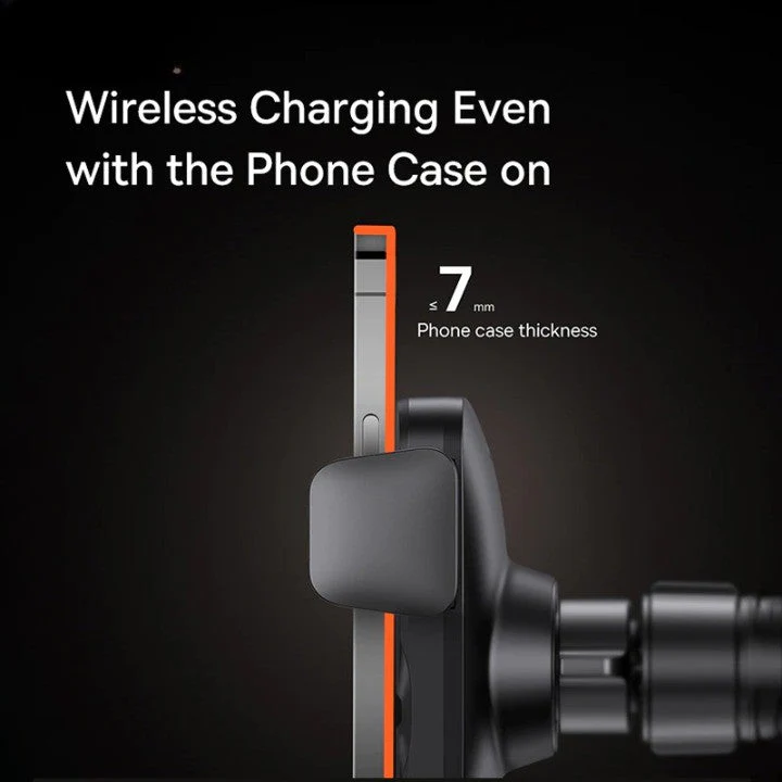 Auto Adjustable Wireless Charing Car Phone Holder - Image 3