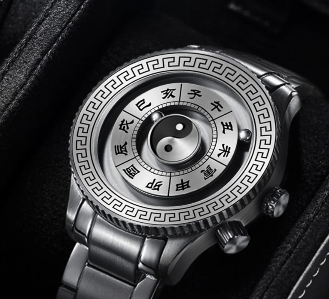 Magnetic Ying Yang Levitation Elegant Watch - Image 3