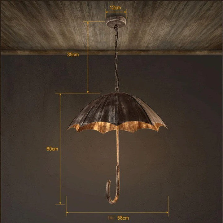 Luxury Creative Loft Umbrella Shaped Beautiful Lamp - Image 2
