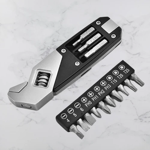 Pro Expert Foldable Stainless Steel Wrench Tool Set - Image 1