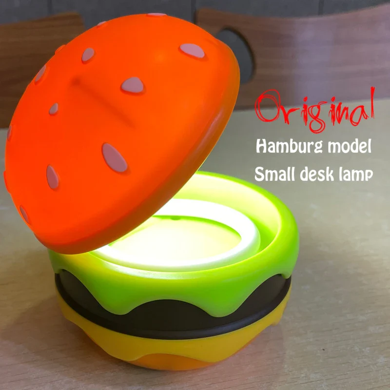 Foldable Wireless Unique Hamburger Table Lamp - Image 3