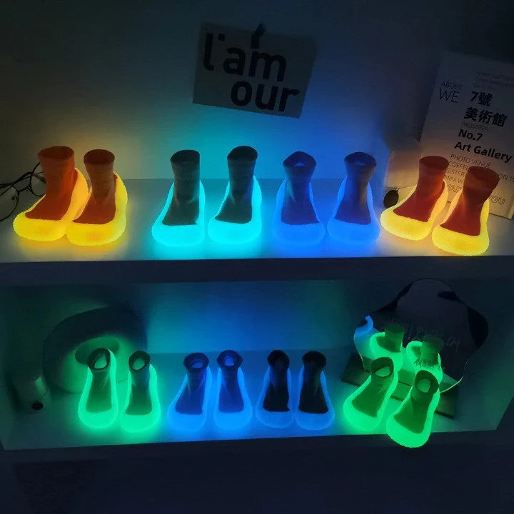 Luminous Indoor Anti-Slip Thick Socks - Image 3
