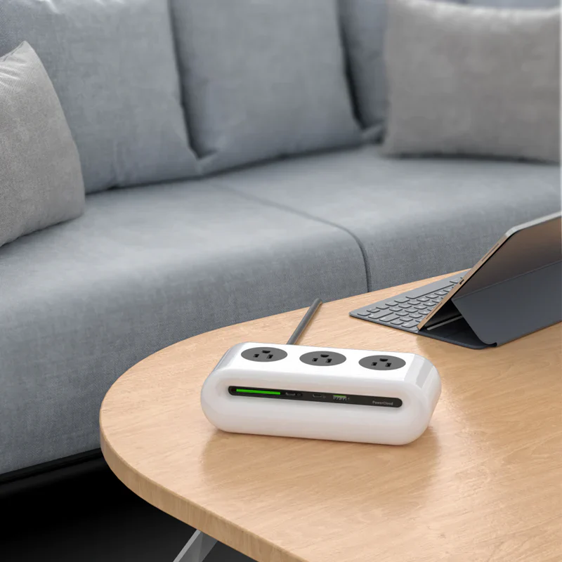 PowerCloud USB Desktop Charging Station Power Strip - Image 2