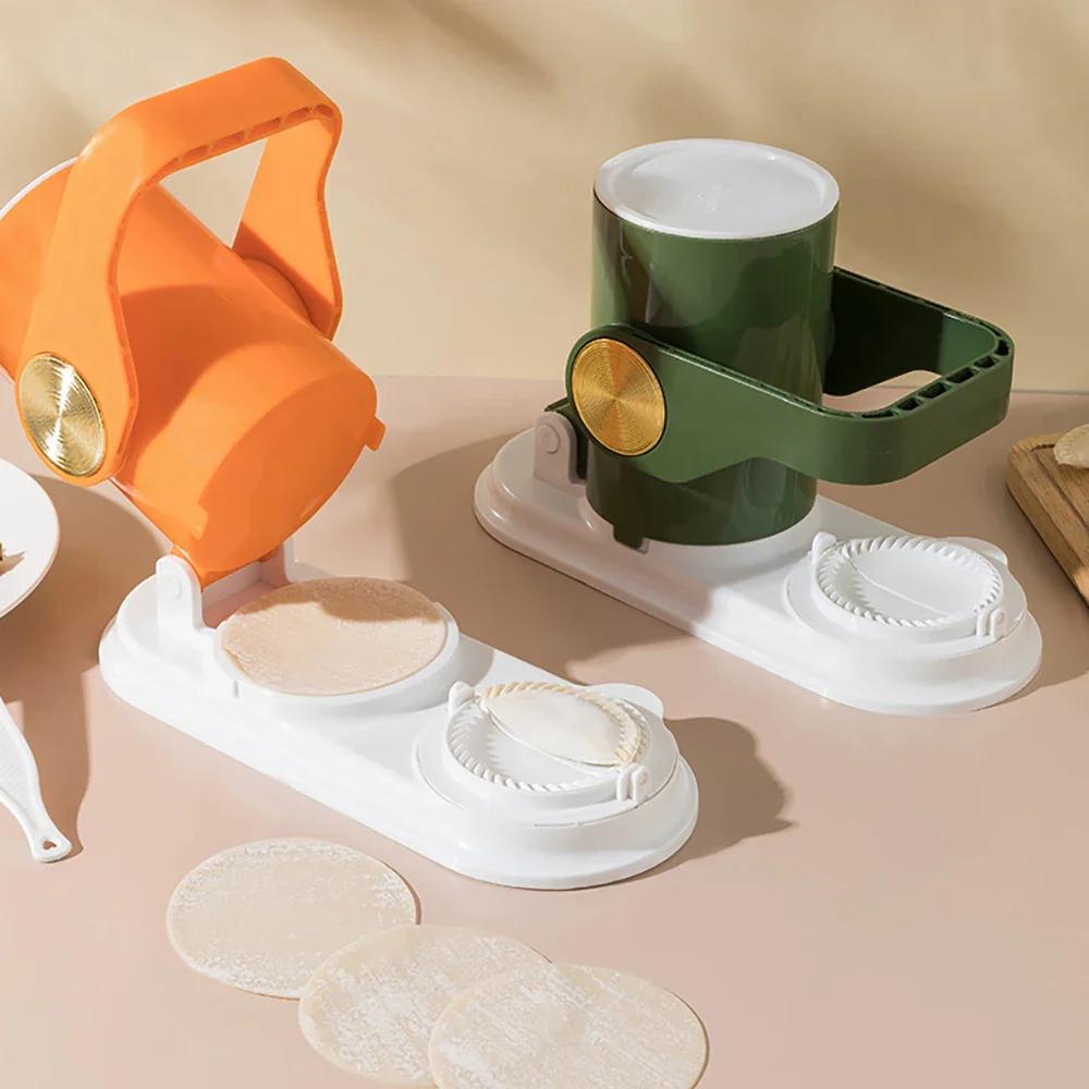 Dual-Function Dough Press Modelling Dumpling Maker Set - Image 3