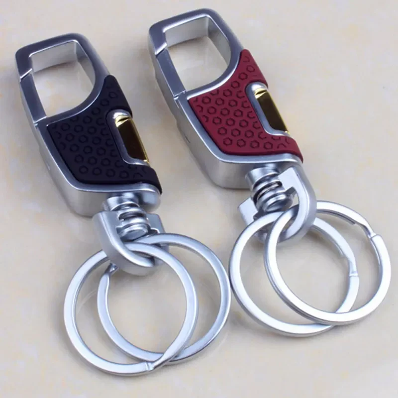 Sleek Twist Double Switch Keychain Clip - Image 1