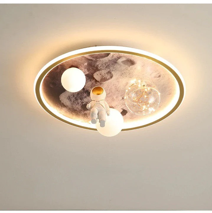 Dreamy Astronaut Lunar Light Led Ceiling Lamps - Image 1