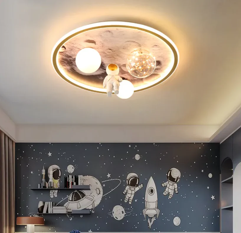 Dreamy Astronaut Lunar Light Led Ceiling Lamps - Image 3