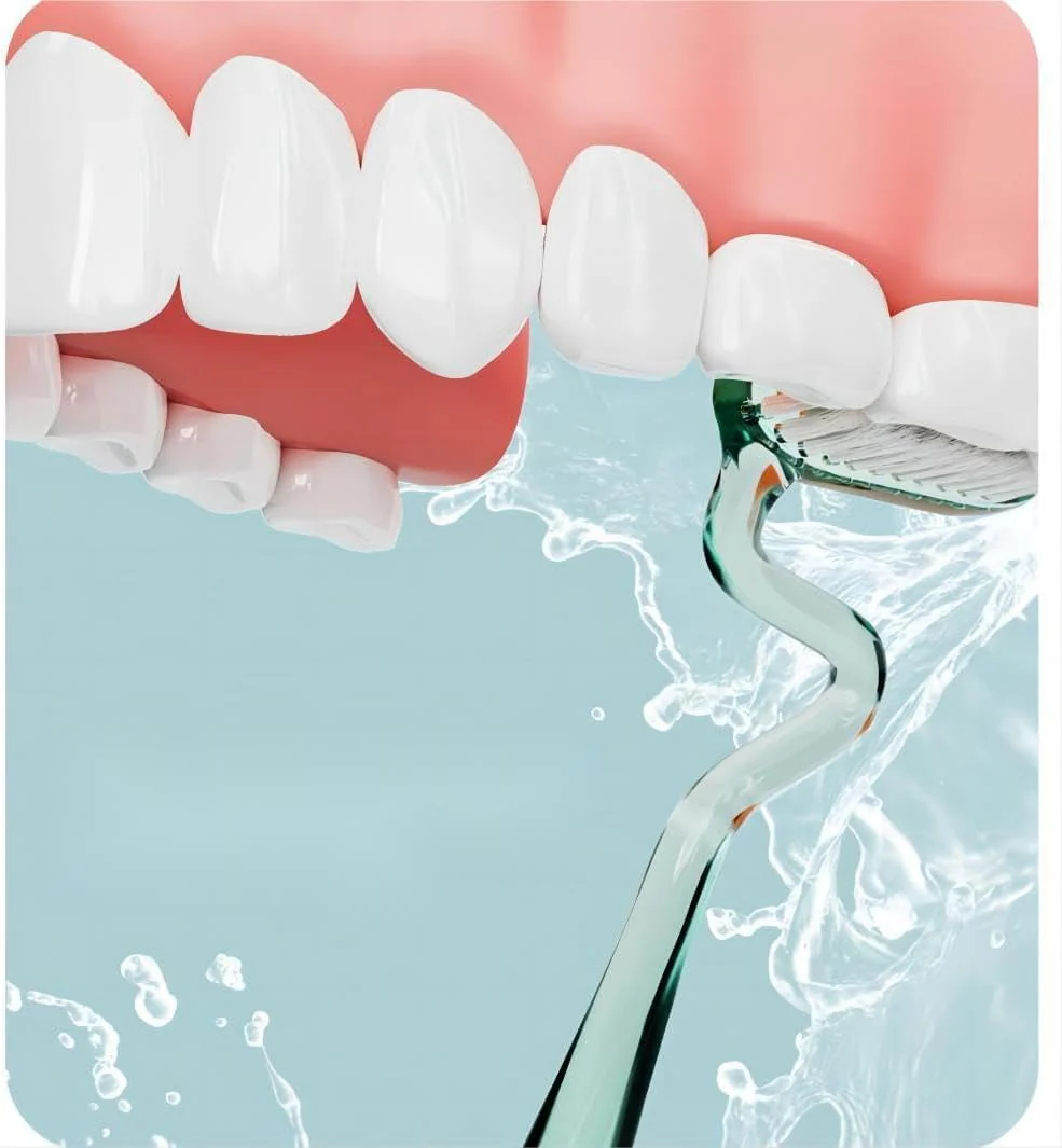 S-Shape Soft Bristled Vertical Toothbrush - Image 3