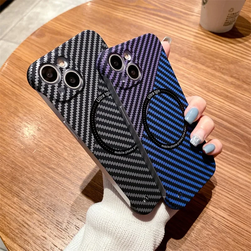 Unique Premium Carbon Fiber iPhone Case - Image 1