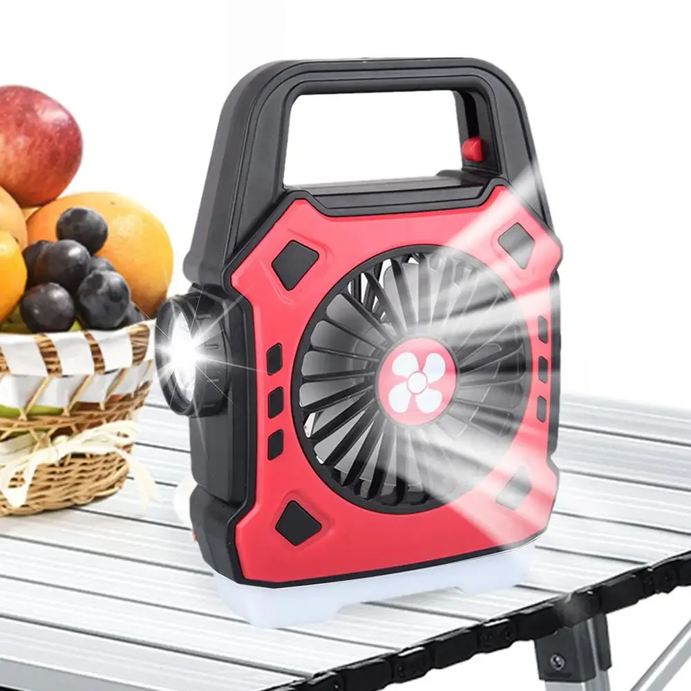 Multifunctional Adventure Cooling Fan Light - Image 3