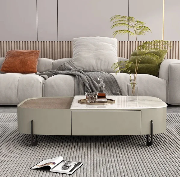 Elegant Creative Multifunctional Lift-Up Storage Coffee Table - Image 3
