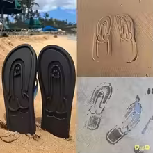 Hilarious Adult-Themed Flip-Flop Sandals - Image 3