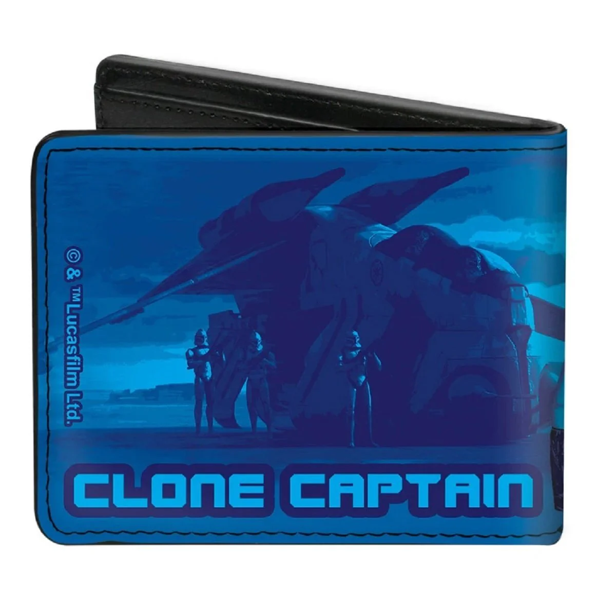 Star Wars The Clone Wars Rex Clone Captain Pose Bifold Wallet - Image 2