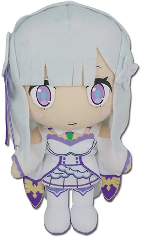 Re:Zero Starting Life In Another World - Emilia Plush 8" Great Eastern Entertainment - Image 1