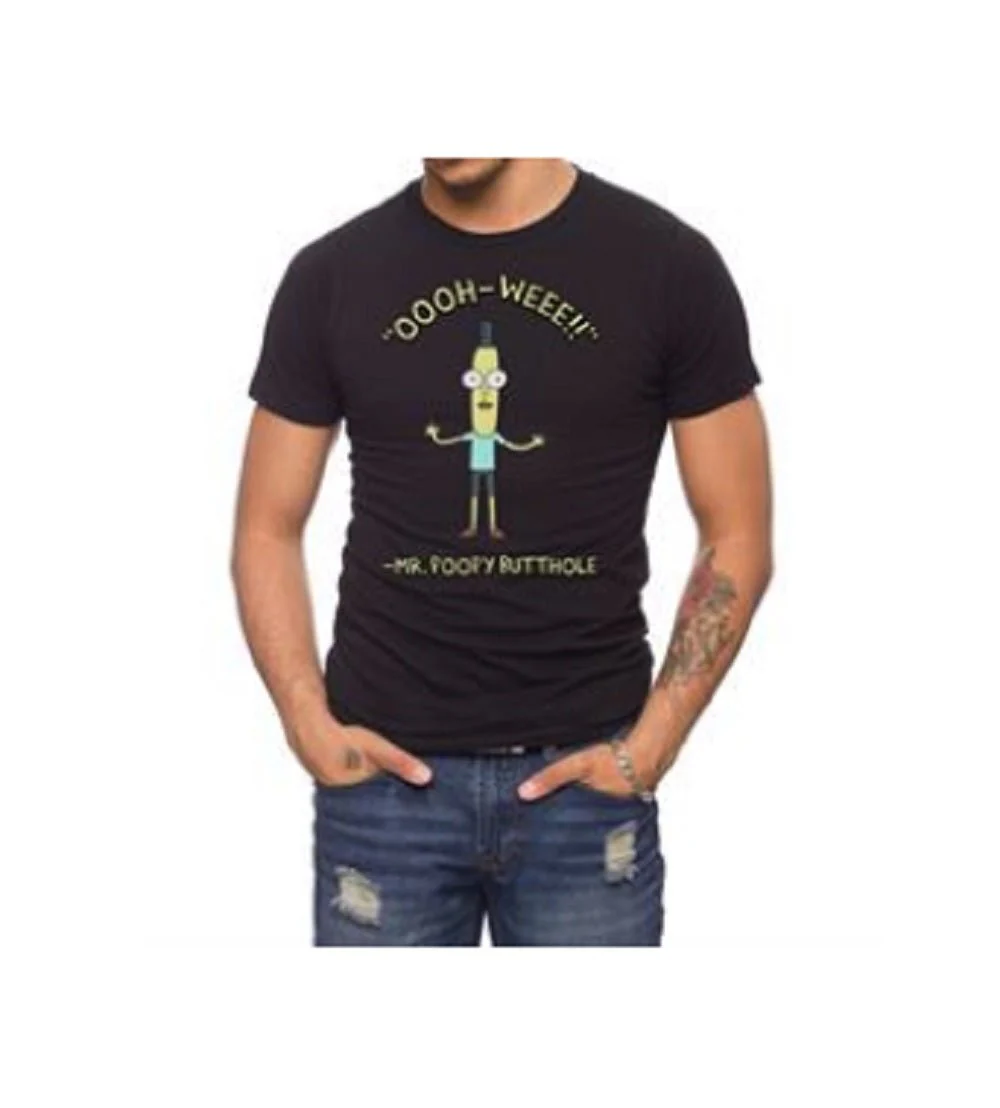 Rick And Morty Mr Poopy Butthole Premium Adult T-Shirt - Image 1