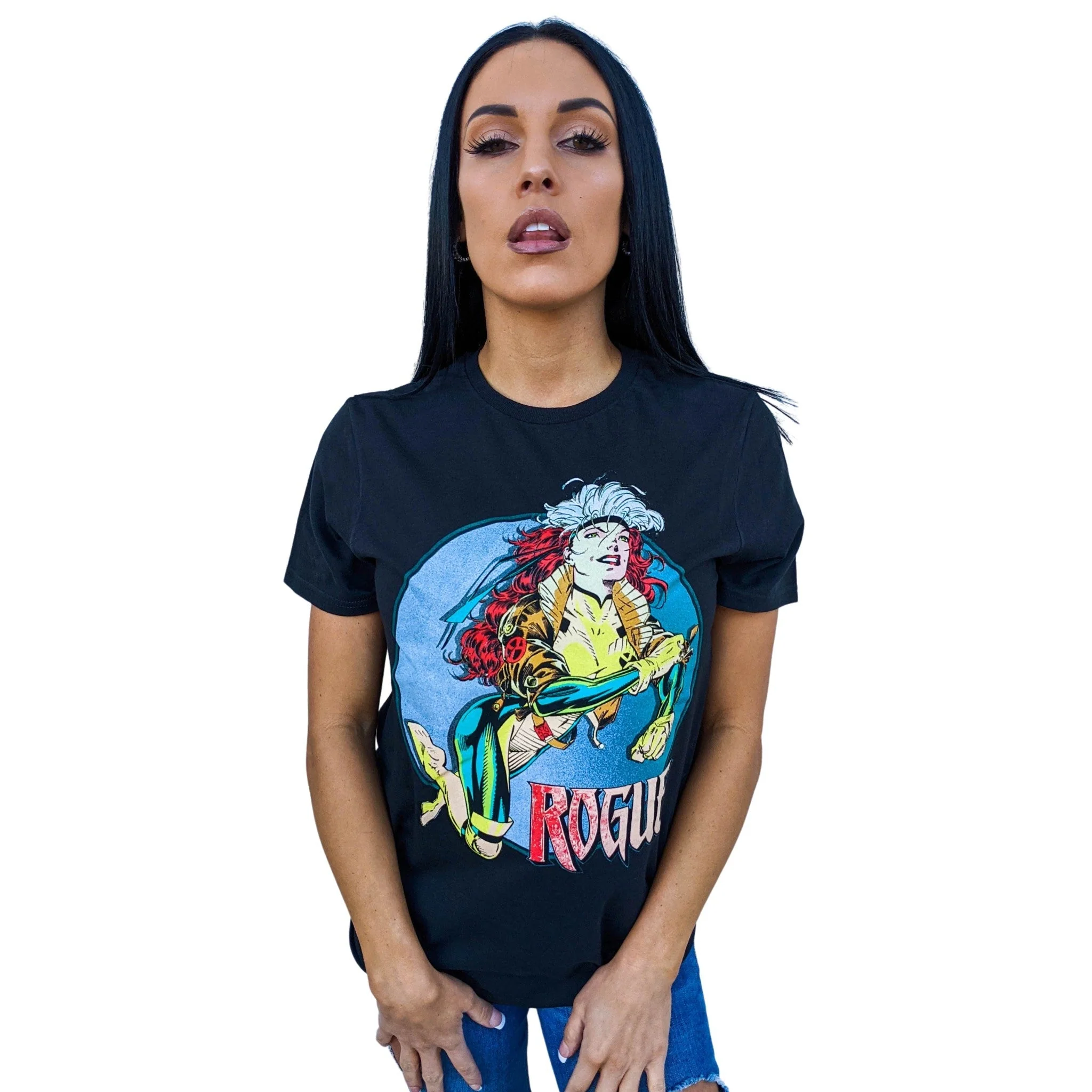 Rogue So Fly X-Men Marvel Comics Adult T-Shirt - Image 3