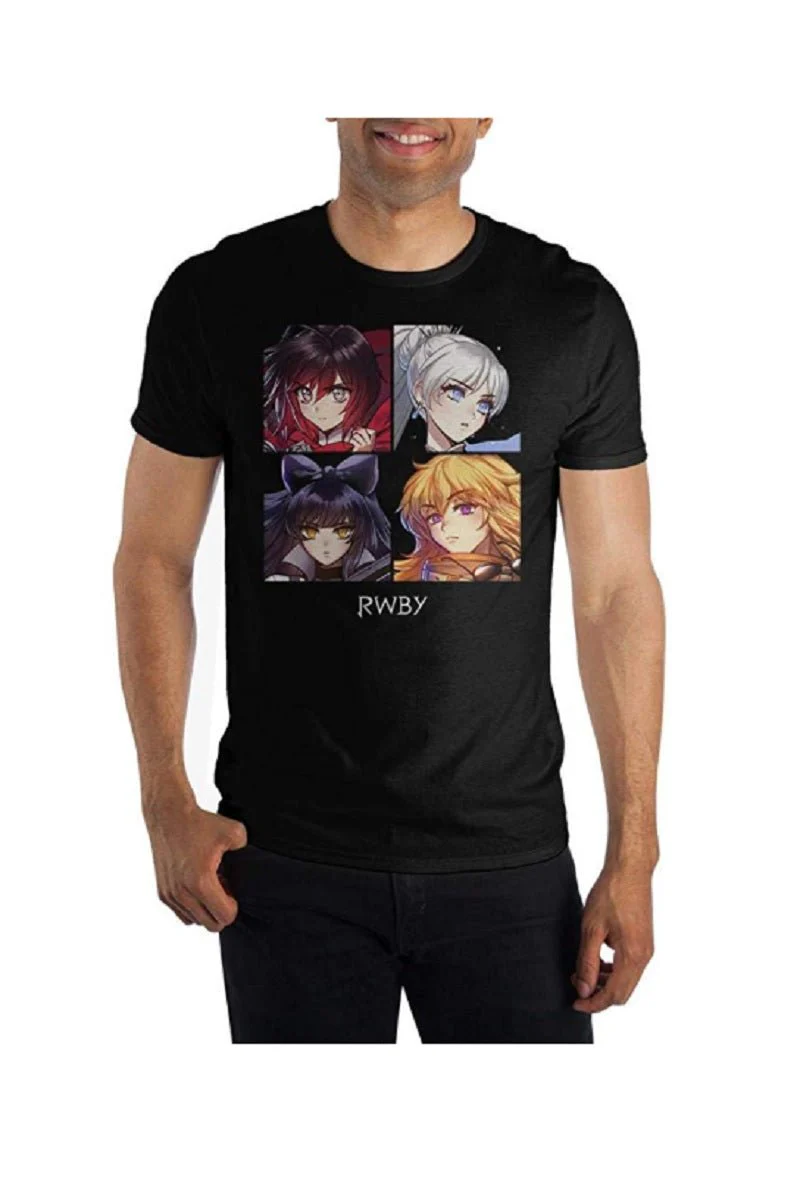 RWBY Characters Anime Adult T Shirt - Image 1