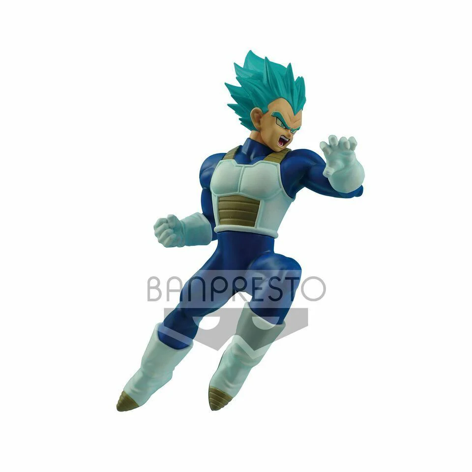 Banpresto Dragon Ball Super In Flight Super Saiyan Blue Vegeta Statue - Image 1