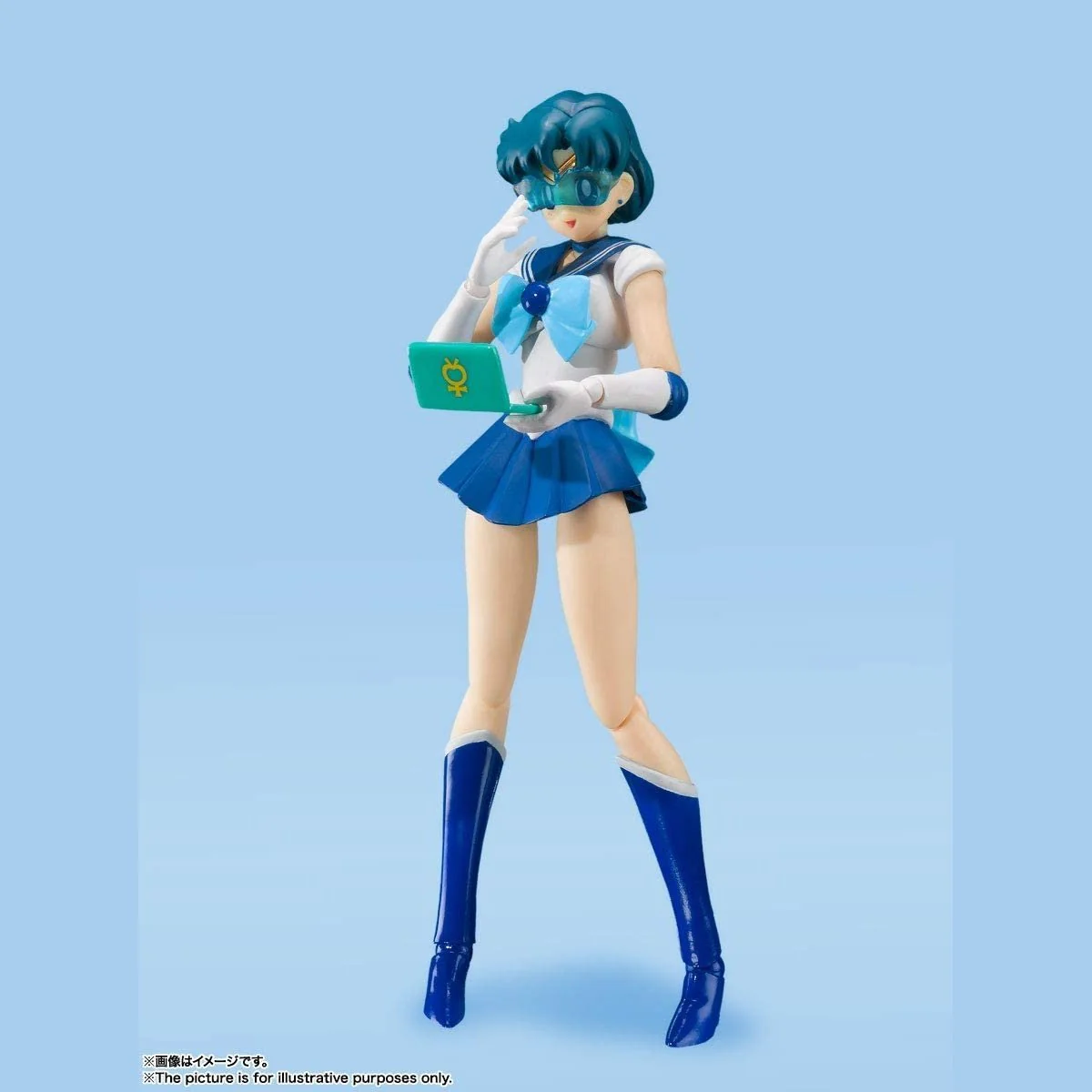Sailor Mercury Animation Color Edition Pretty Guardian Sailor Moon Bandai Tamashi Nations S.H. Figuarts - Image 3