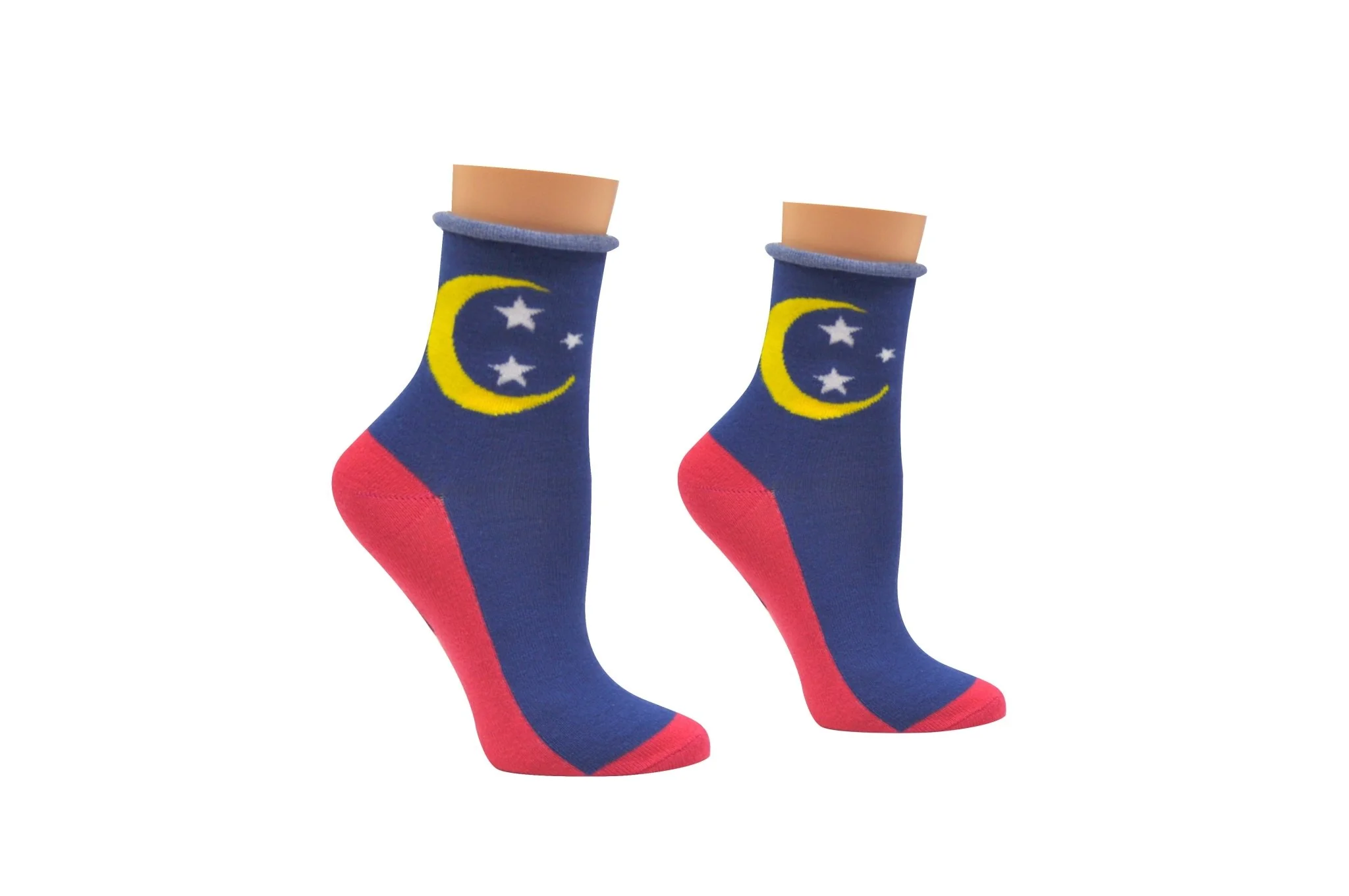 Sailor Moon Anime Roll Cuff Anklet Socks - Image 1
