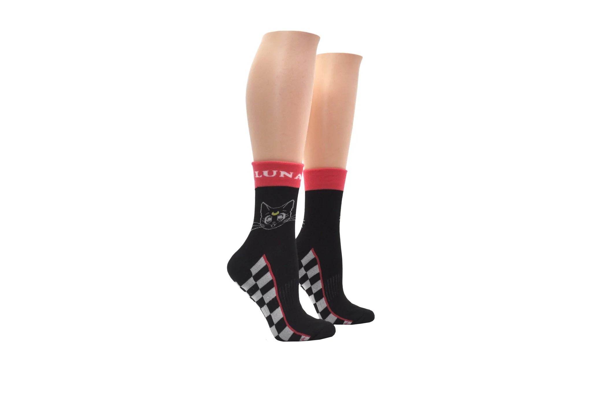 Sailor Moon Luna Anime Anklet Socks - Image 1