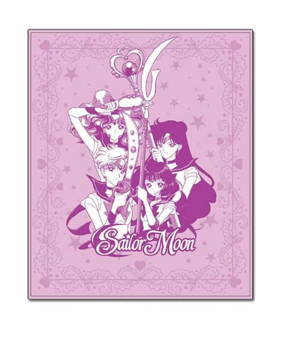 Sailor Moon Sailor Outer Anime Throw Blanket - Image 1
