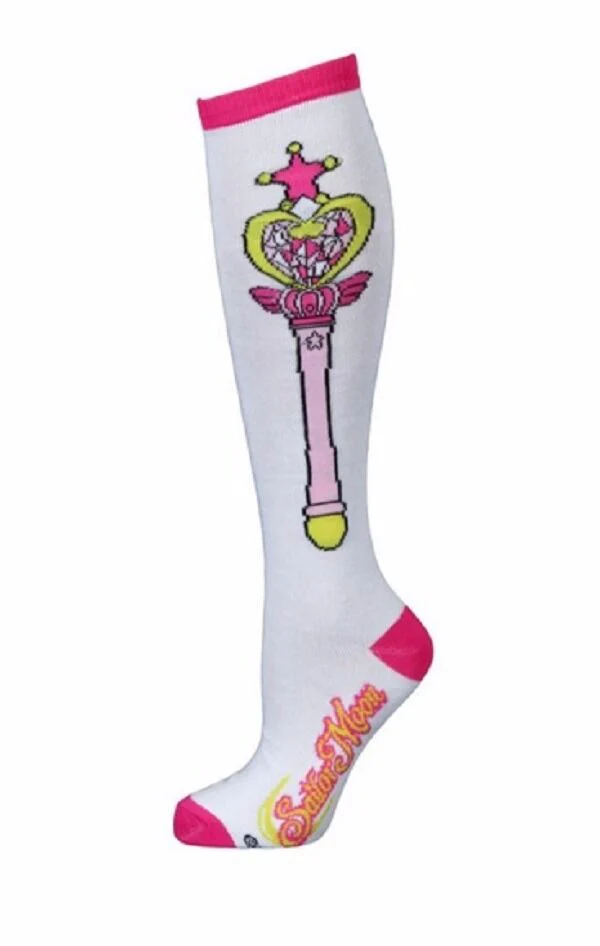 Sailor Moon Sailor Wand Knee High Womens Socks - Image 1