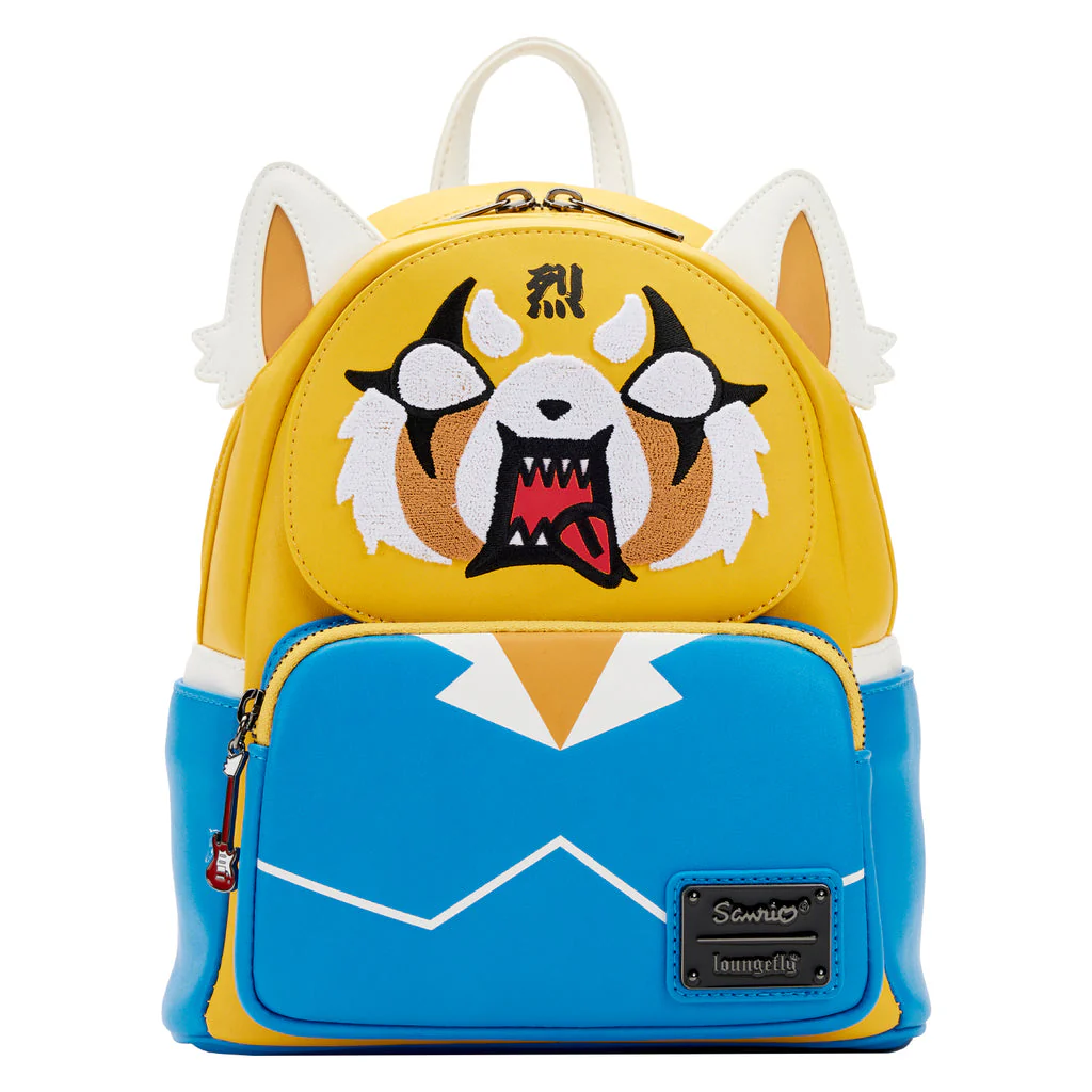 Loungefly Sanrio Aggretsuko Two-Face Cosplay Mini Backpack - Image 1