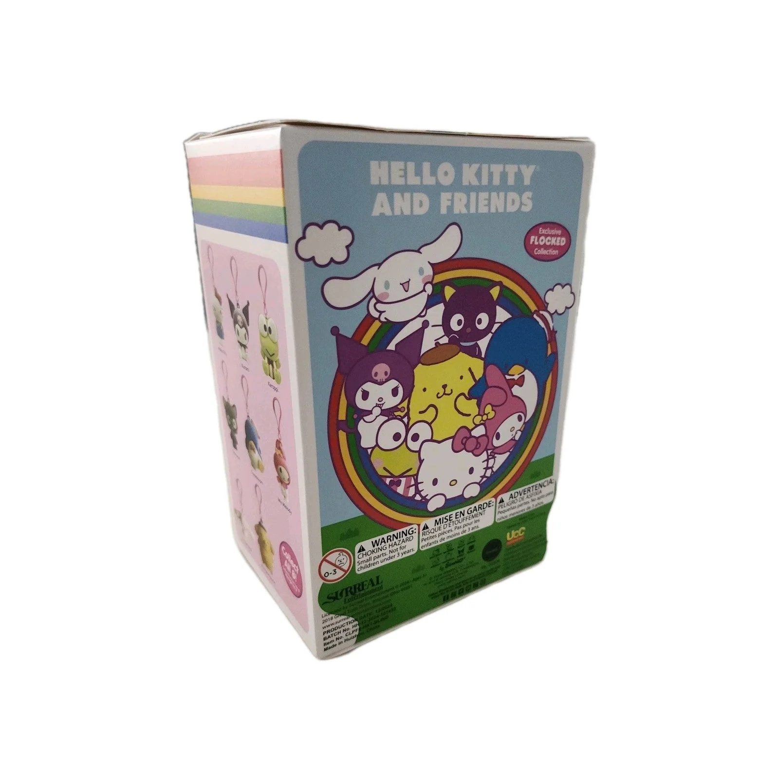Sanrio Hello Kitty And Friends Exclusive Jumbo Flocked Hanger Bag Clip Blind Box - Image 3