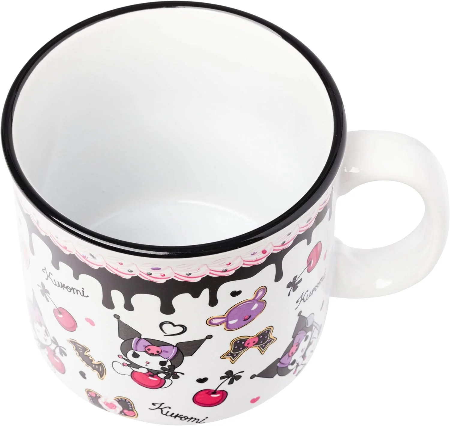 Sanrio Hello Kitty and Friends Keromi Sanrio Cake Toss Pattern Camper Mug 20 Ounces - Image 3