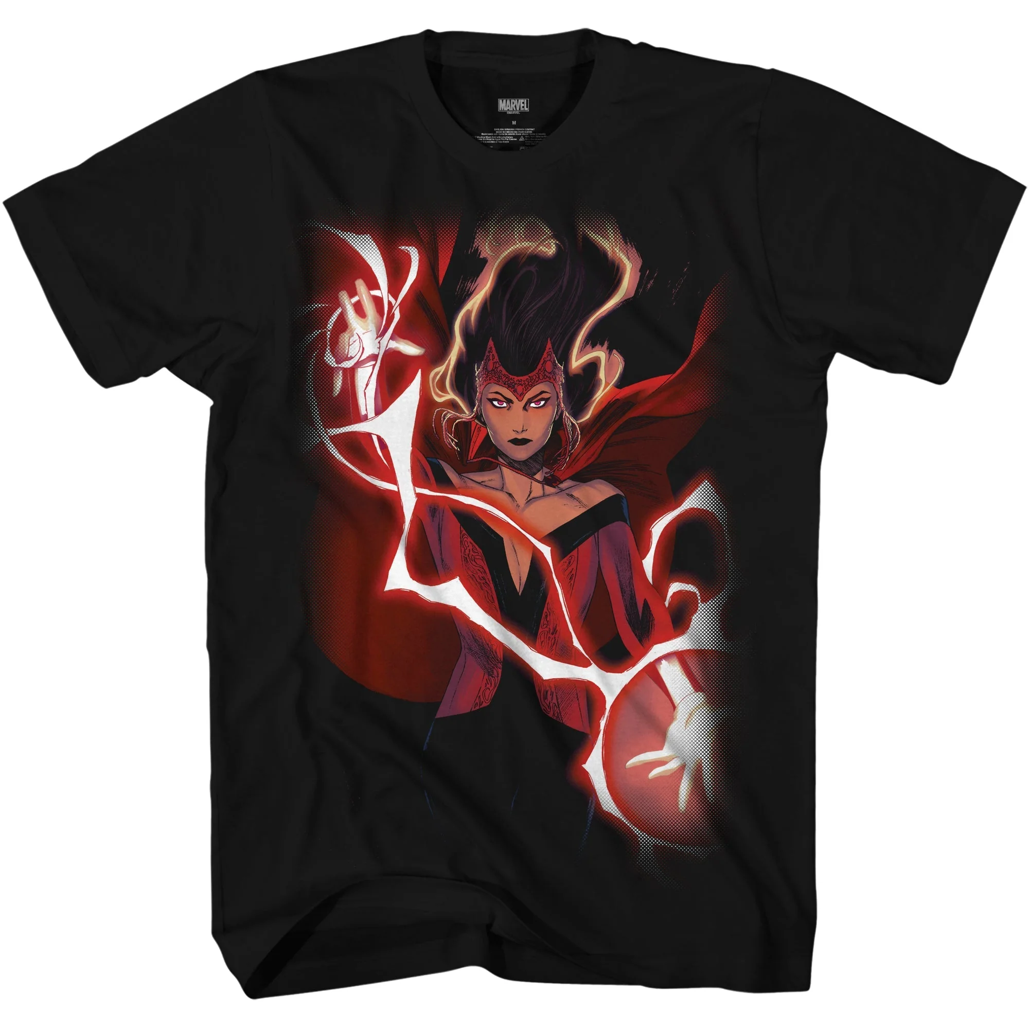 Scarlet Witch By Kirs Anka Marvel Comics Adult T Shirt - Image 1