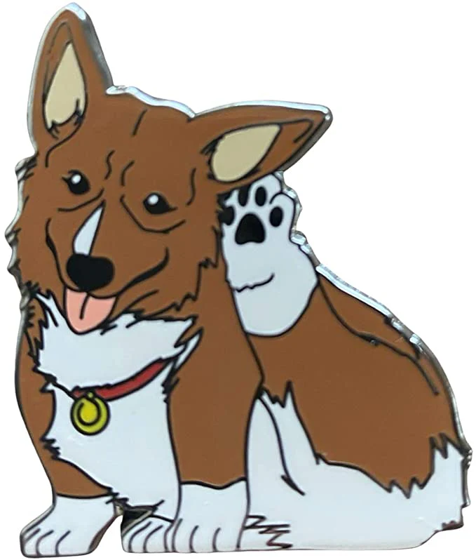Scratching Ear Ein – Cowboy Bebop Collectible Pin