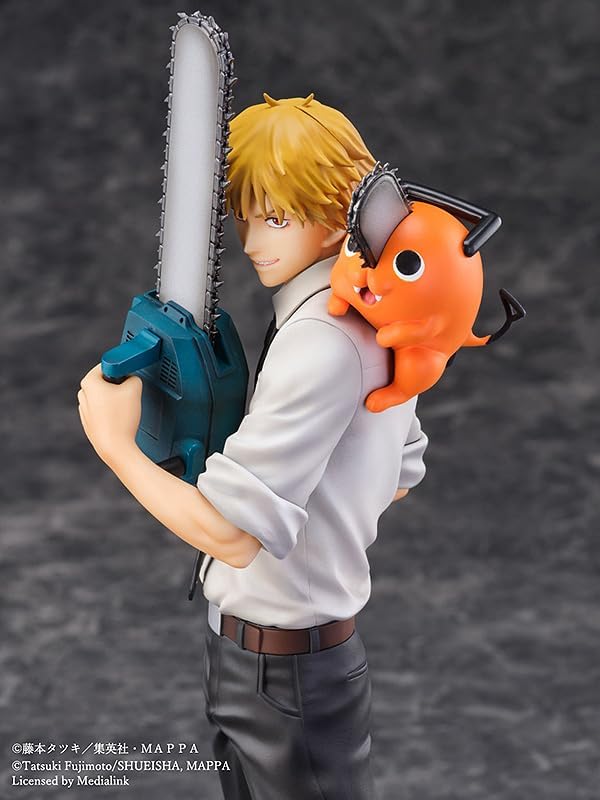 SEGA - Chainsaw Man - Denji & Pochita 1:7 Scale PVC Figure - Image 2