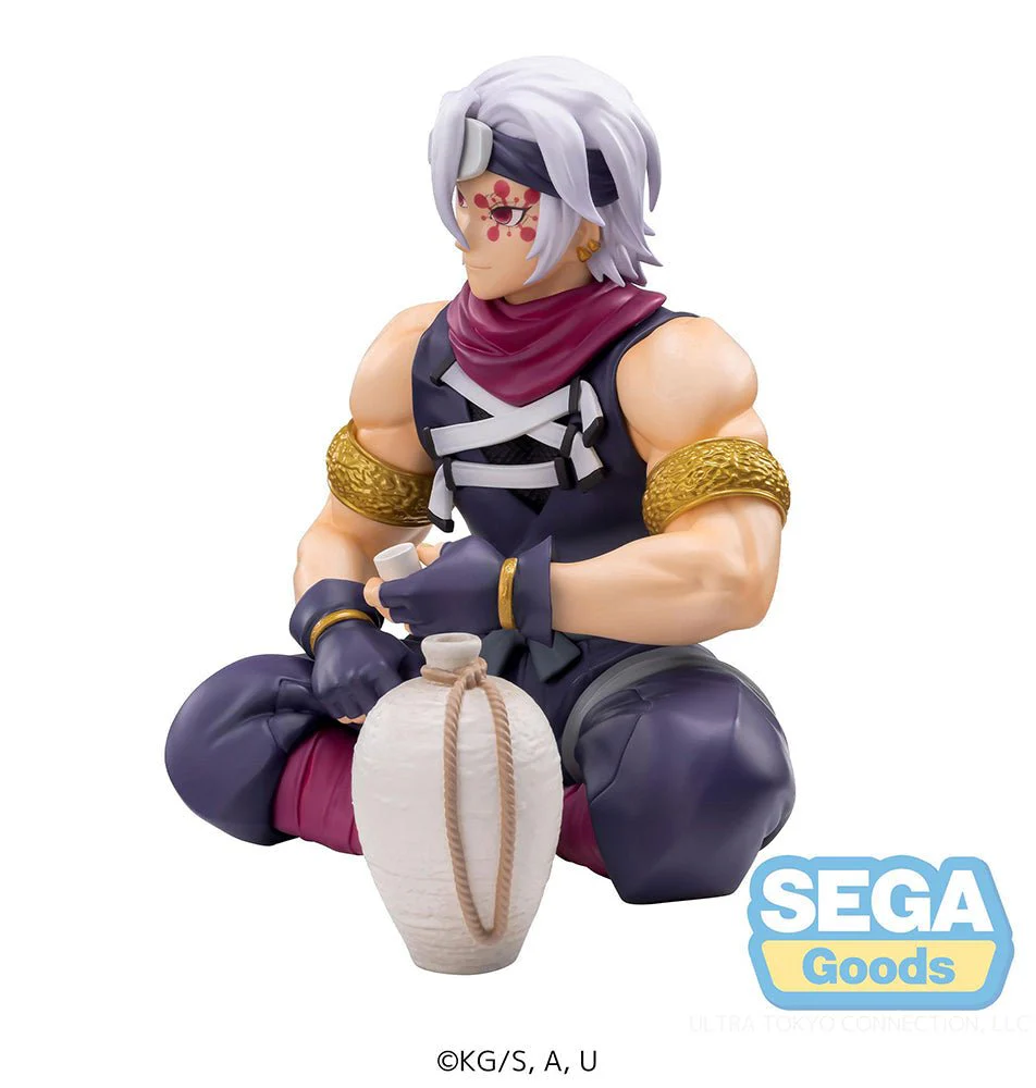 SEGA Demon Slayer Kimetsu no Yaiba Tengen Uzui Shinobi Costume Perching Ver. PM Prize Figure - Image 2
