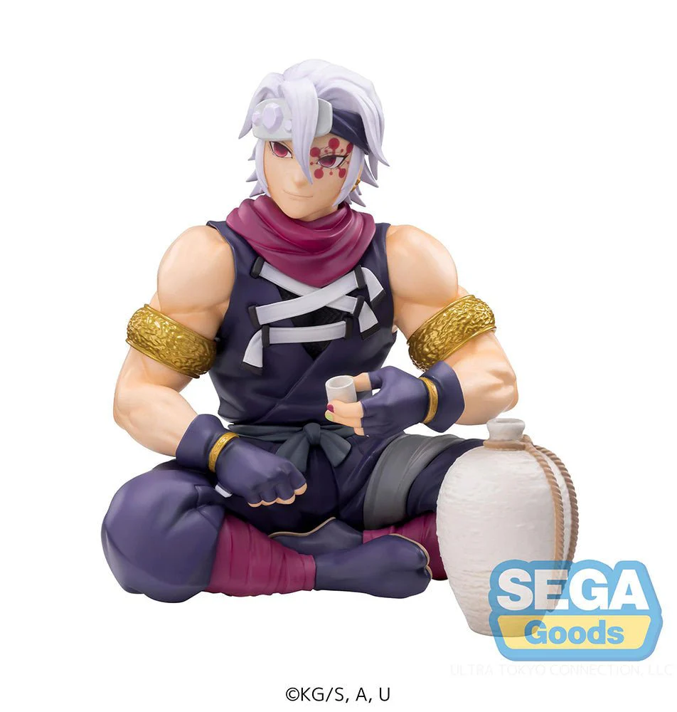 SEGA Demon Slayer Kimetsu no Yaiba Tengen Uzui Shinobi Costume Perching Ver. PM Prize Figure - Image 1