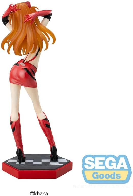 SEGA Evangelion Racing Luminasta Asuka Shikinami Langley Pit Walk Figure - Image 3