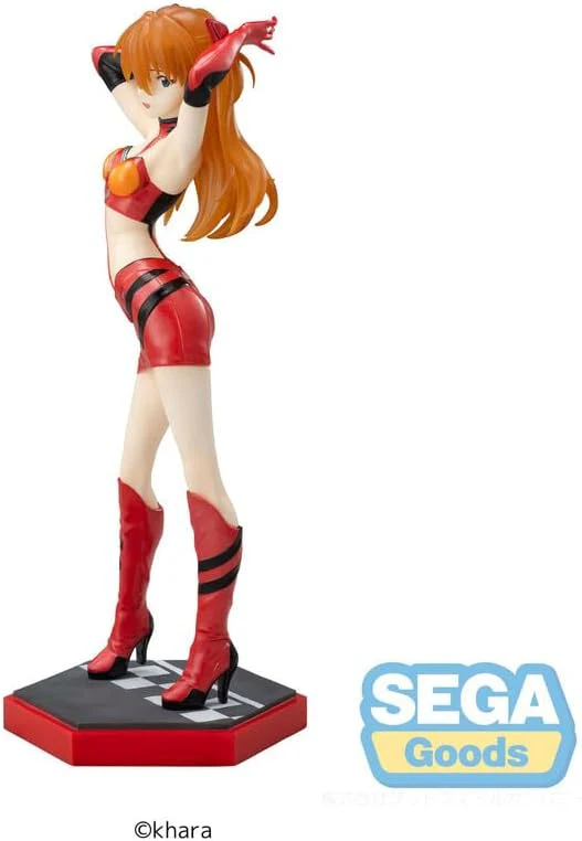 SEGA Evangelion Racing Luminasta Asuka Shikinami Langley Pit Walk Figure - Image 2
