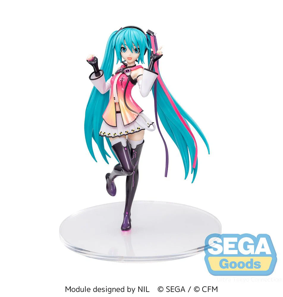 SEGA Hatsune Miku Luminasta Project DIVA MEGA39's Star Voice Ver. Prize Figure - Image 1