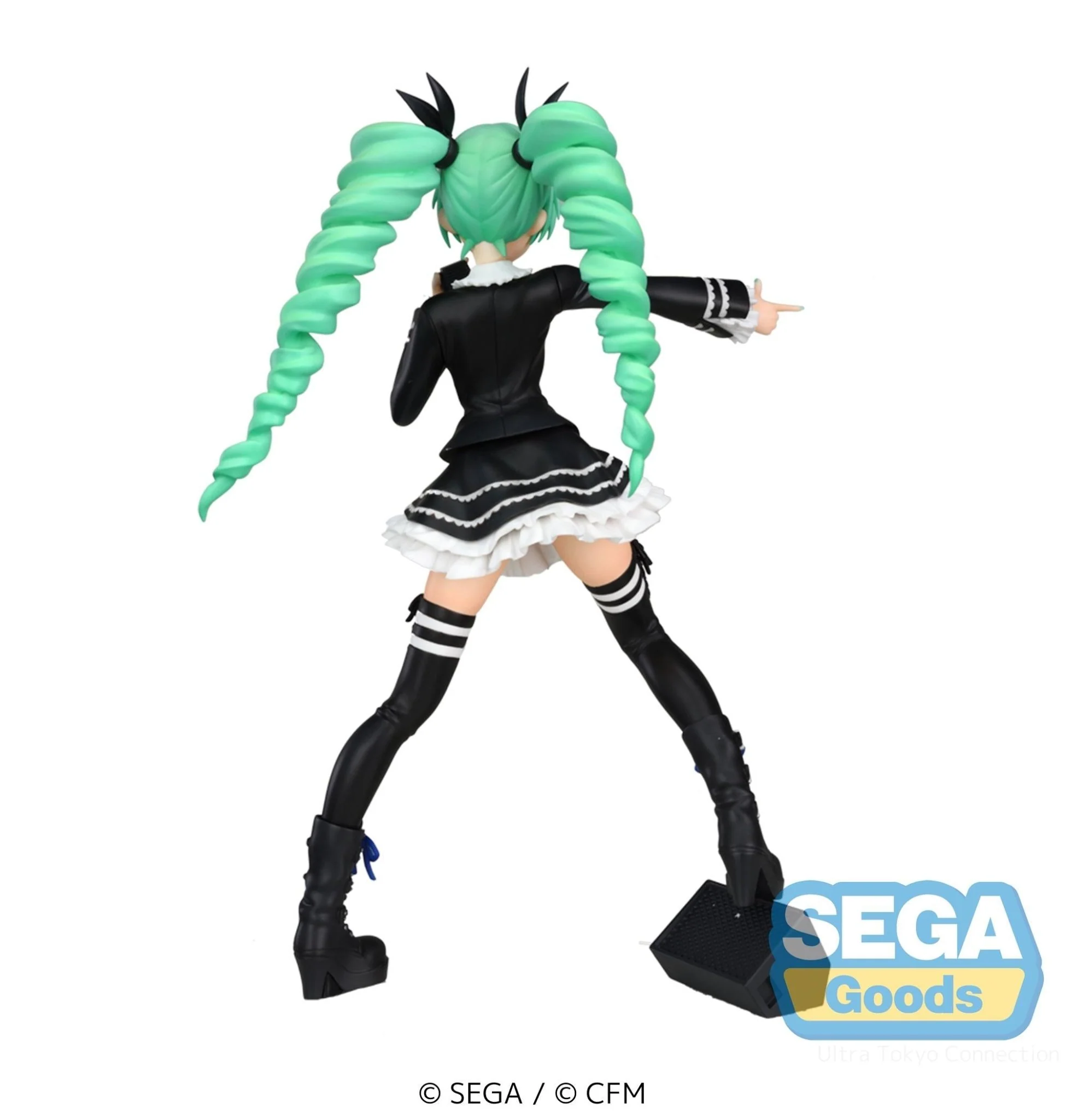 SEGA - Hatsune Miku SPM Project DIVA Future Tone Dark Angel Ver. Prize Figure - Image 3