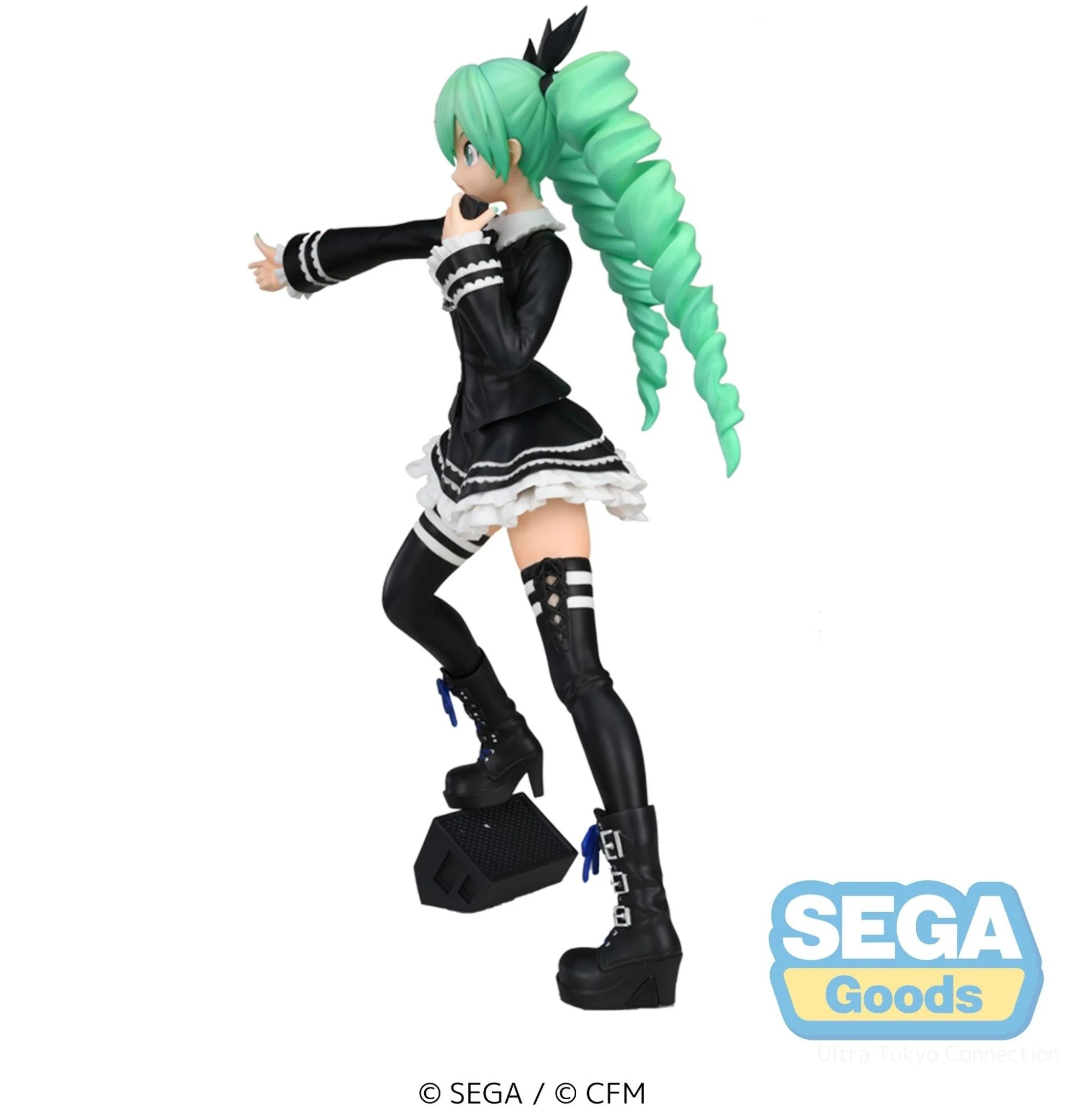 SEGA - Hatsune Miku SPM Project DIVA Future Tone Dark Angel Ver. Prize Figure - Image 2