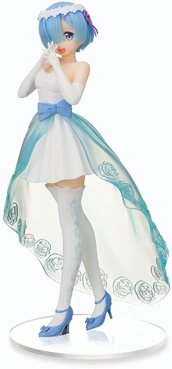SEGA Re:Zero – Starting Life in Another World: Rem (Wedding Dress Ver.) SPM Figure - Image 1