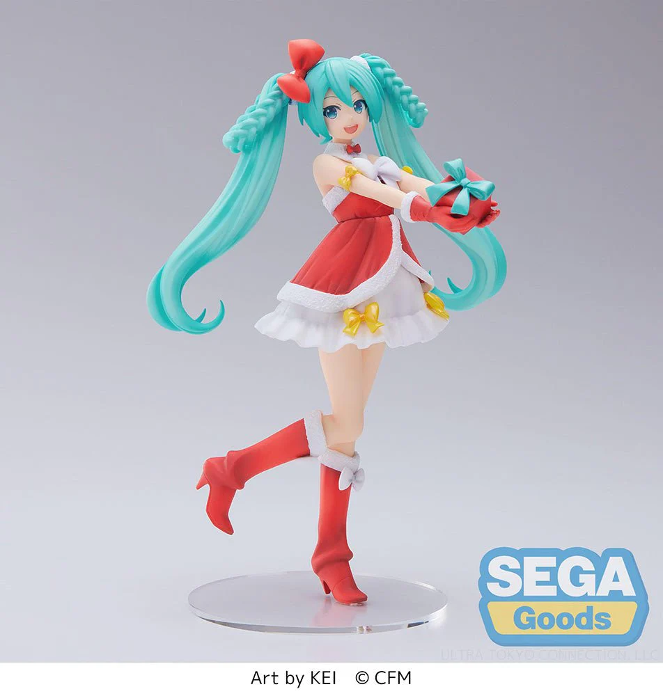 SEGA - Vocaloid - Hatsune Miku - Christmas 2022 Ver. SPM Prize Figure - Image 2