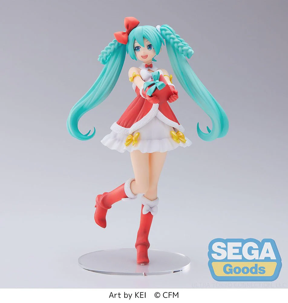 SEGA - Vocaloid - Hatsune Miku - Christmas 2022 Ver. SPM Prize Figure - Image 1