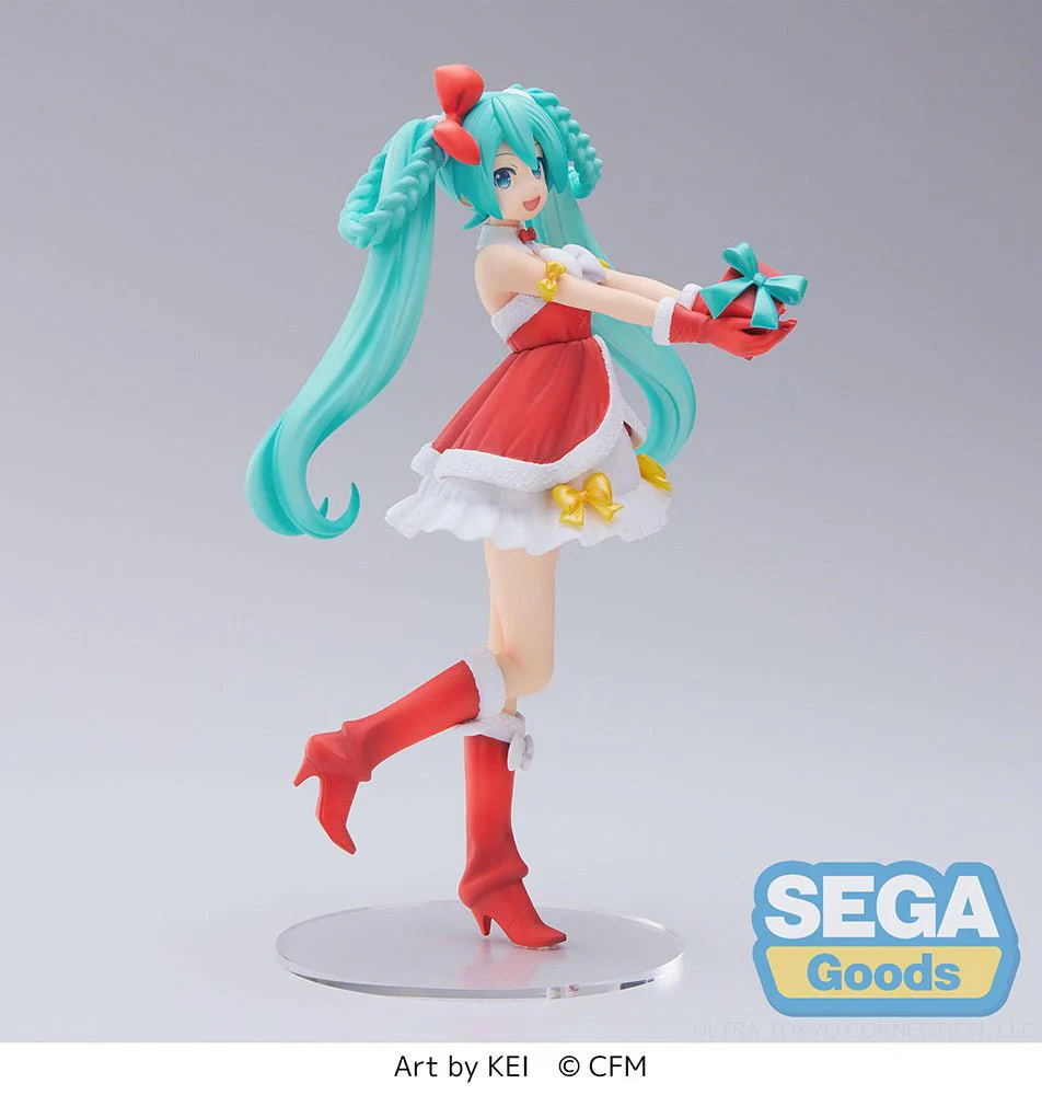 SEGA - Vocaloid - Hatsune Miku - Christmas 2022 Ver. SPM Prize Figure - Image 3